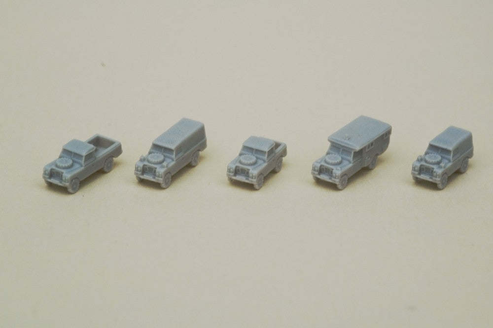British Army landrover set 1/350