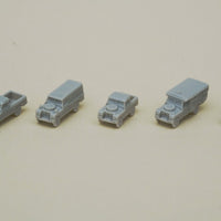 British Army landrover set 1/350