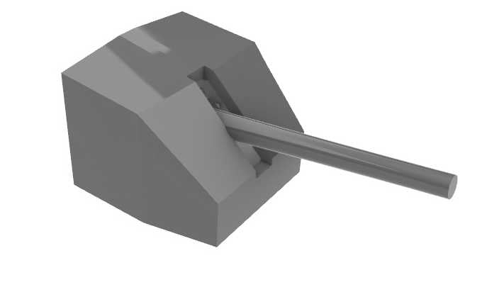 4.7" gun on Mk XXII mount