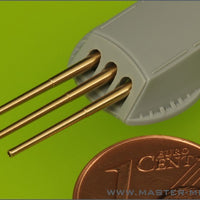 USN 14in/45 (35,6 cm) (12 pcs) - New York (B-34), Nevada (B-36) and Pennsylvania (B-38) classes - fits to USS Arizona model