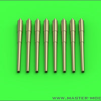 USN 16in/45 (40,6 cm) Mark 1 barrels - for turrets without blastbags (8pcs) - USS Colorado, USS Maryland, USS West Virginia