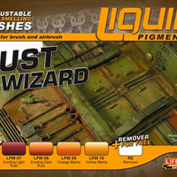 Rust liquid pigments set