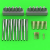 SMS Seydlitz armament - 280mm (10pcs), 150mm (12pcs), 88mm (8pcs) barrels with resin mounts (for Hobby Boss kit)