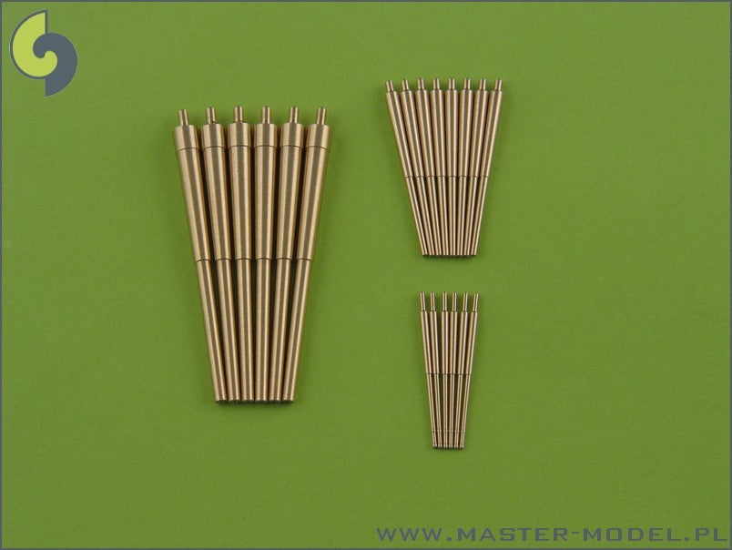 Admiral Graf Spee armament - 280mm (6pcs), 150mm (8pcs), 105mm (6pcs) barrels