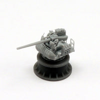 USN 5in./38 Mk.30 gun on open platform (x4)
