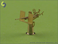 Oerlikon 20mm USN type - complete three dimensional gun, turned and etched elements (20pcs)
