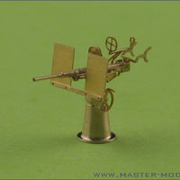 Oerlikon 20mm USN type - complete three dimensional gun, turned and etched elements (20pcs)