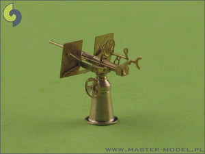 Oerlikon 20mm USN type - complete three dimensional gun, turned and etched elements (20pcs)