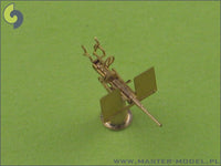 Oerlikon 20mm USN type - complete three dimensional gun, turned and etched elements (20pcs)

