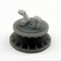 Mk.II depth charge thrower and depth charges (x4)