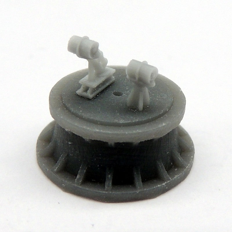 Mk.II depth charge thrower and depth charges (x4)