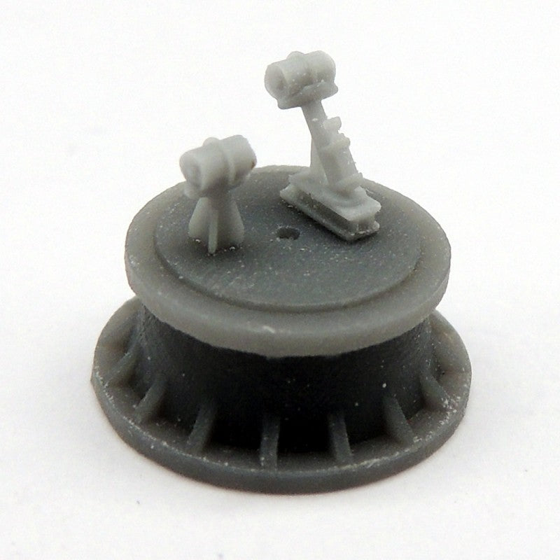 Mk.II depth charge thrower and depth charges (x4)