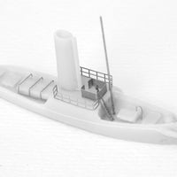 Tugs and barges set 1/700