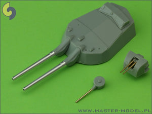 HMS Warspite armament - 15in (8pcs), 6in (8pcs), 4in (8pcs) barrels