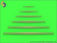 Set of universal yardarms No1, lengths  5, 7.5, 10, 12.5, 15, 17.5mm - 2pcs of each
