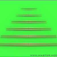 Set of universal yardarms No1, lengths  5, 7.5, 10, 12.5, 15, 17.5mm - 2pcs of each