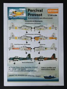 Percival Provost decals