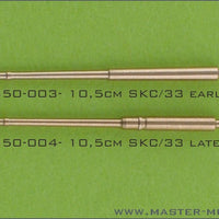 German 10,5cm (4.1in) SKC/33 barrels - late type (16pcs)