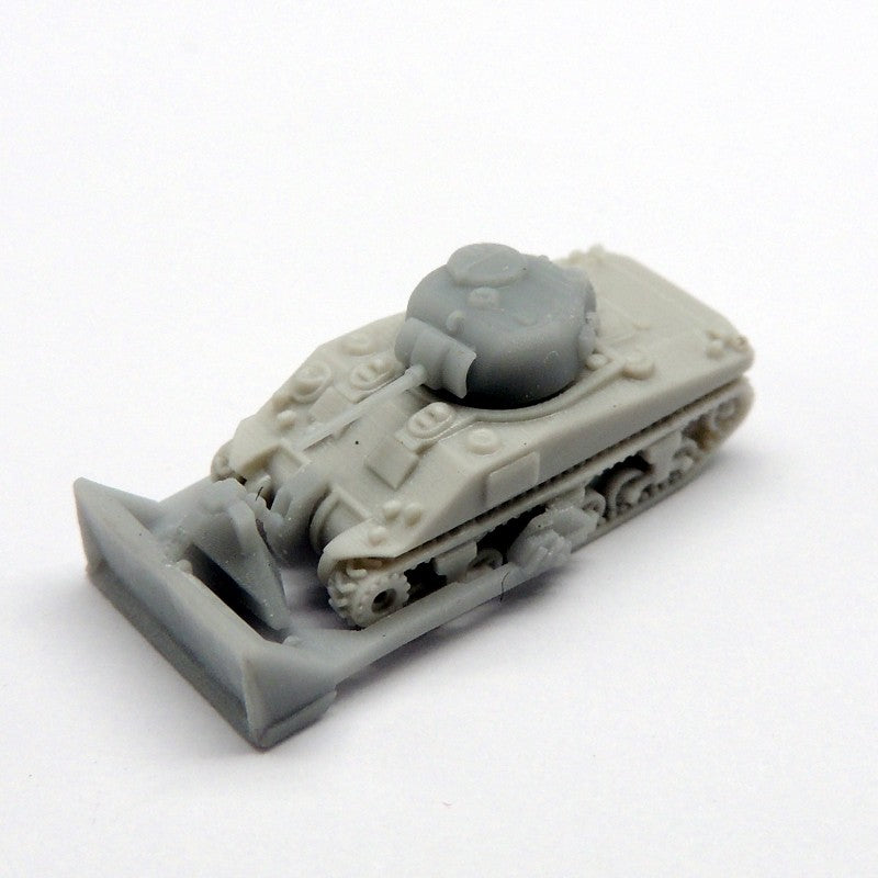 M4 Sherman tank with dozer blade x 2