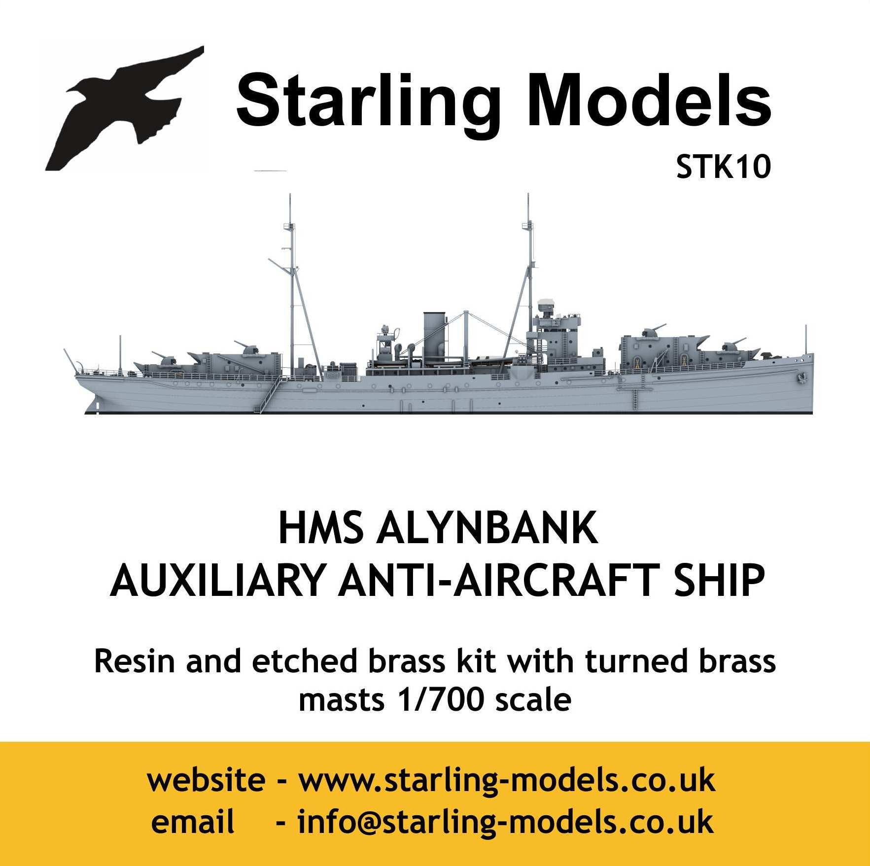 HMS Alynbank, auxiliary anti-aircraft ship 1940