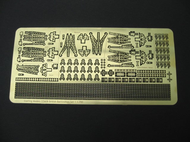 STM08 Royal Navy Battleships Set 1