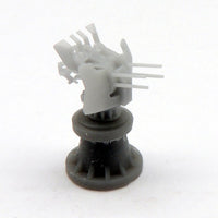 German 2cm C38 flakvierling U-boat version with shield x 4