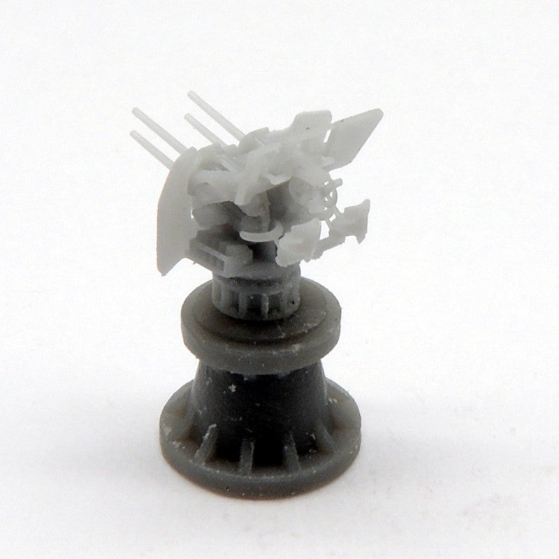 German 2cm C38 flakvierling U-boat version with shield x 4