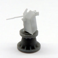 German 3.7cm FLAK SK C30U gun U-boat version with shield (x6)