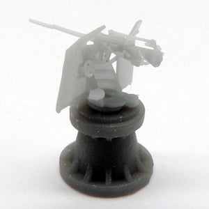 German 3.7cm FLAK SK C30U gun U-boat version with shield (x6)