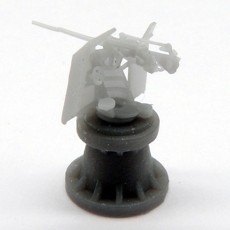 German 3.7cm FLAK SK C30U gun U-boat version with shield (x6)