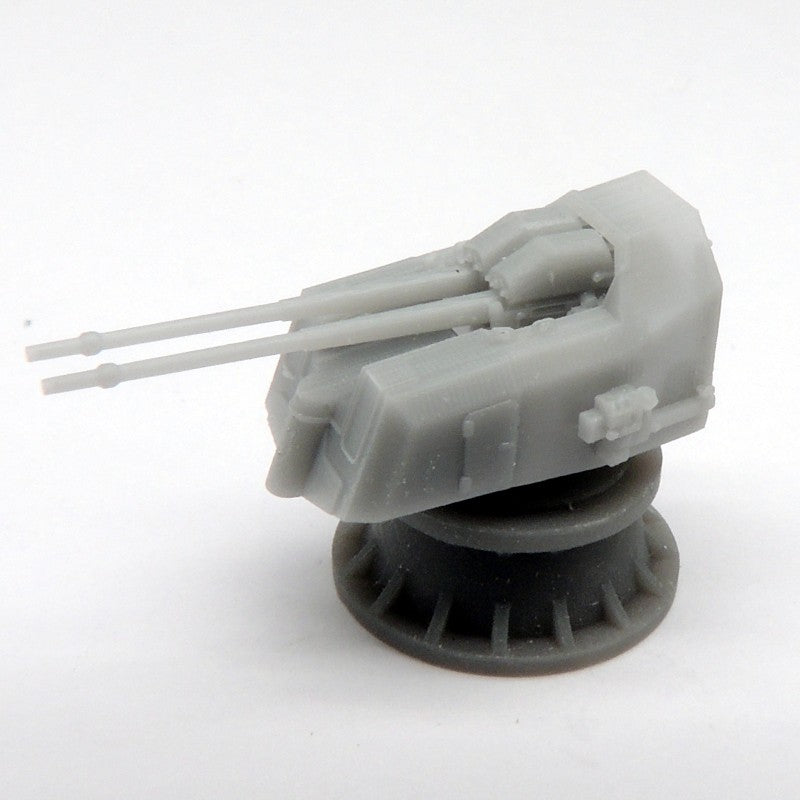 German SK C/33 twin 10.5cm gun on LC/37 mount (x2)