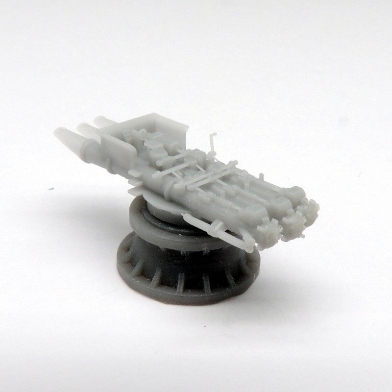 German Kriegsmarine triple 533mm torpedo tubes (x2)