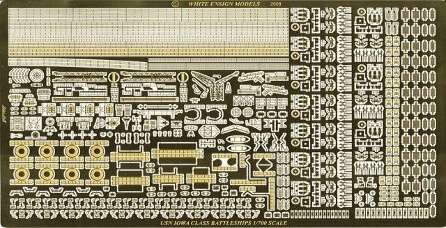 Iowa class battleship upgrade set