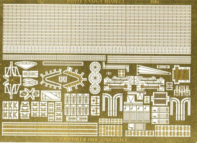 HMS Tiger battlecruiser upgrade set