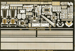 Queen Elizabeth Class battleships WW1 upgrade set