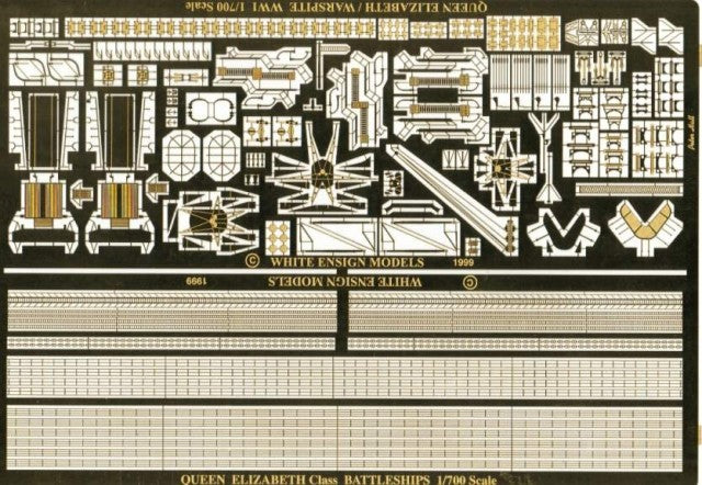 Queen Elizabeth Class battleships WW1 upgrade set