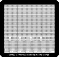 STM11 German Navy WW2 railings
