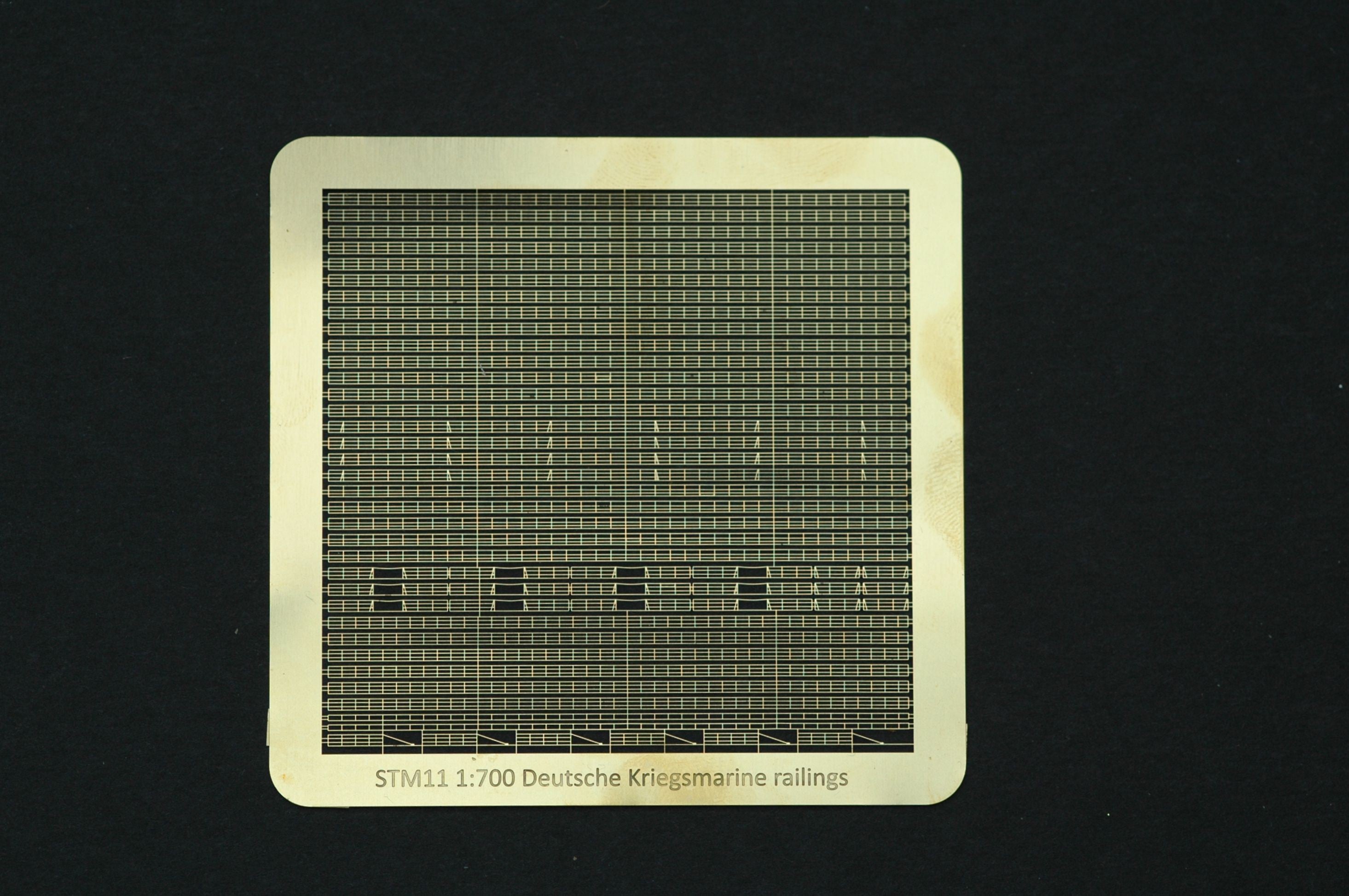 STM11 German Navy WW2 railings