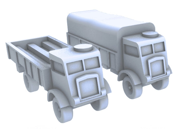 Bedford QLT troop carriers