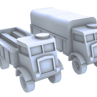 Bedford QLT troop carriers