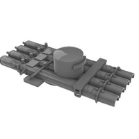 RN quad torpedo tubes with shields