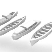 Royal Navy WW2 small boats set 1/700