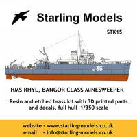 HMS Rhyl, Bangor class minesweeper 1943