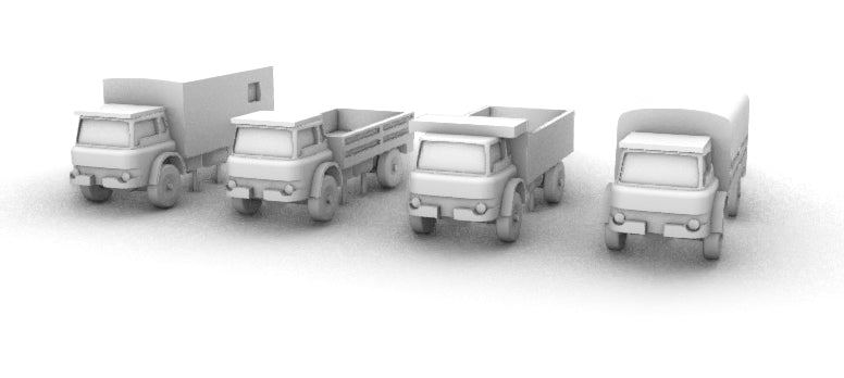 Bedford MJ truck variants