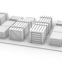 Cargo boxes x 12