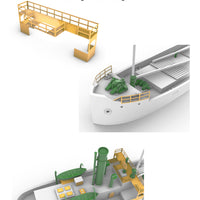 Coastal Cargo Ship set