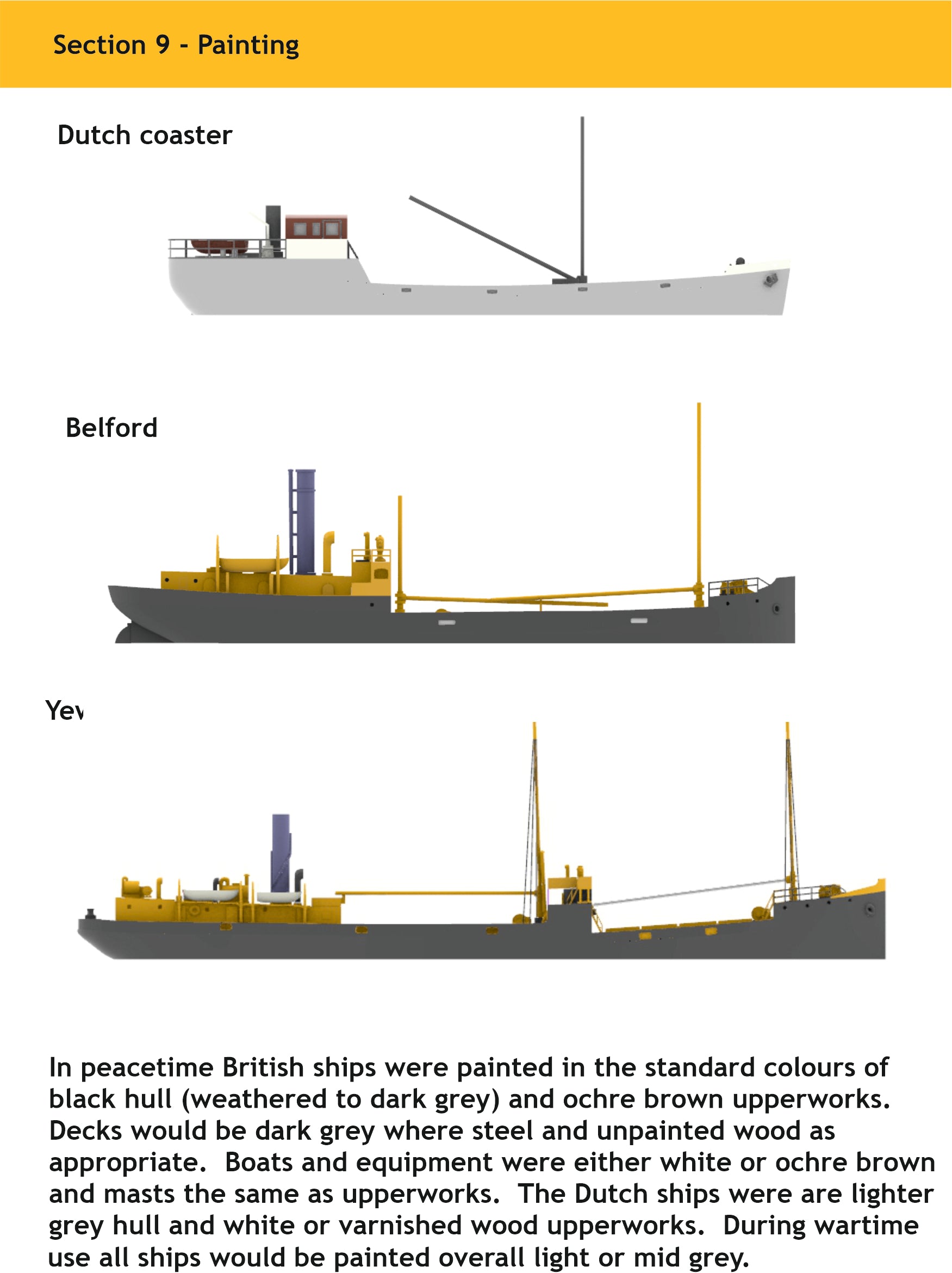 Coastal Cargo Ship set