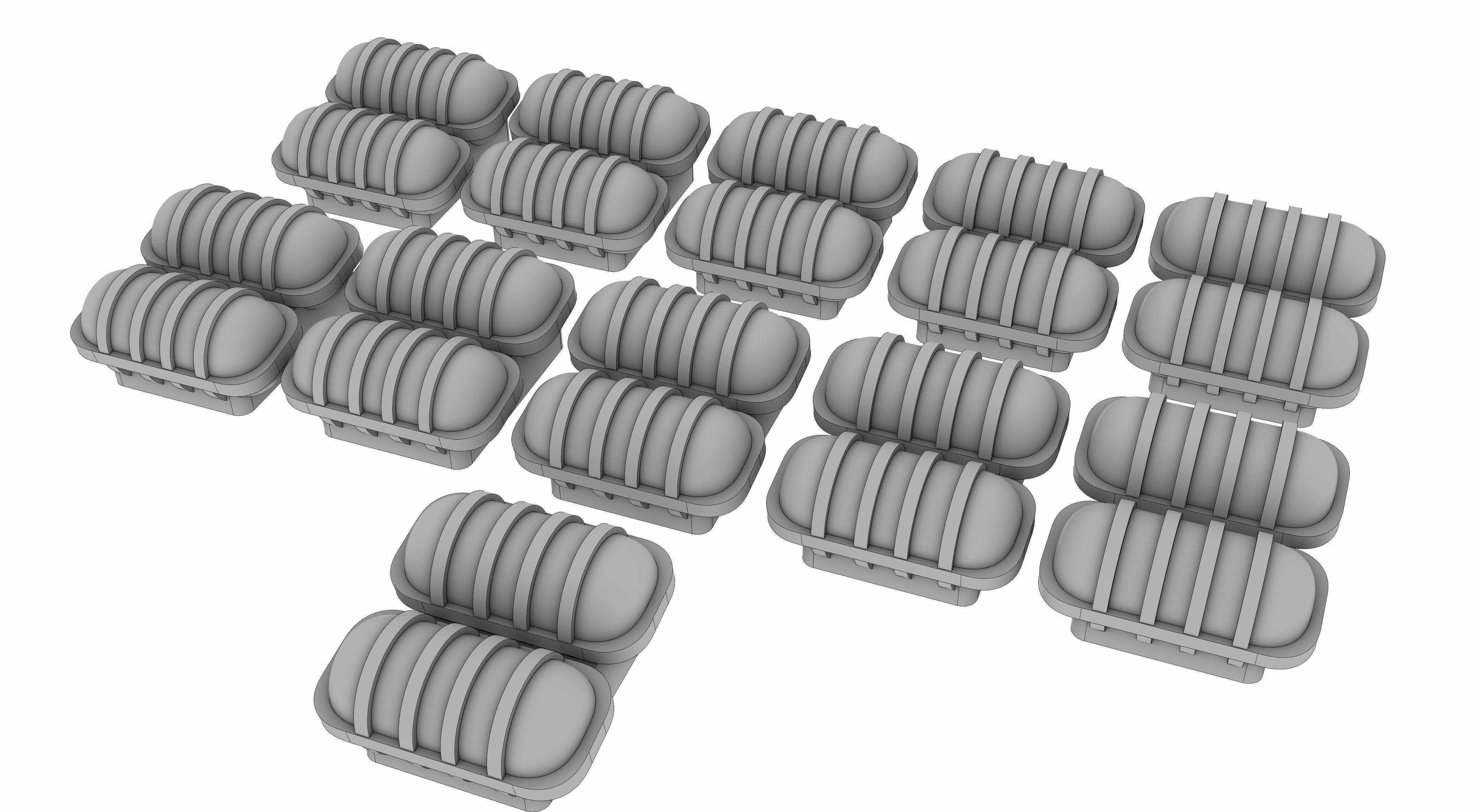 Royal Navy liferaft cannisters