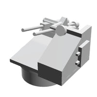 Twin 20mm oerlikon on MkV powered mount