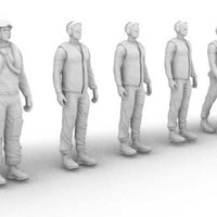 Royal Navy carrier deck crew 1/350